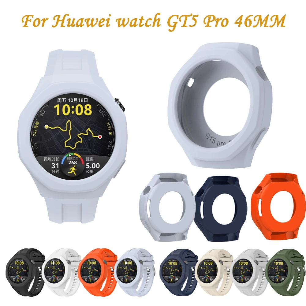 Garmin Smartwatch Accessories - Silicone Watch Case Suit For Huawei