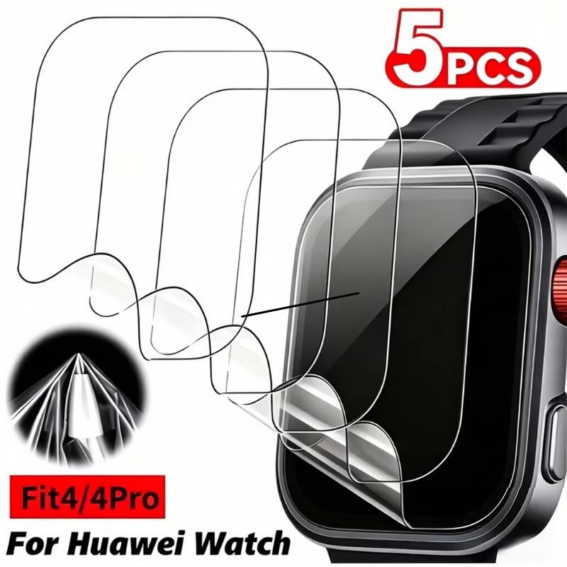 Watch Face Protector - 1-5Pcs Hydrogel Film for Huawei Watch