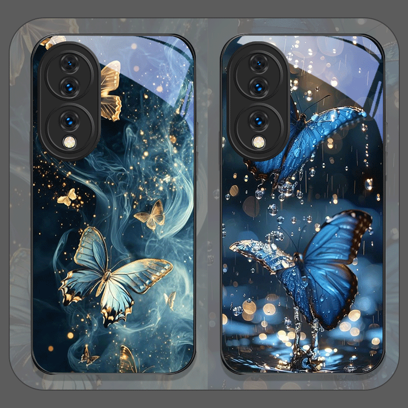 Luxurious Blue Butterfly Art P - Huawei Nova 12 ulasan dan harga