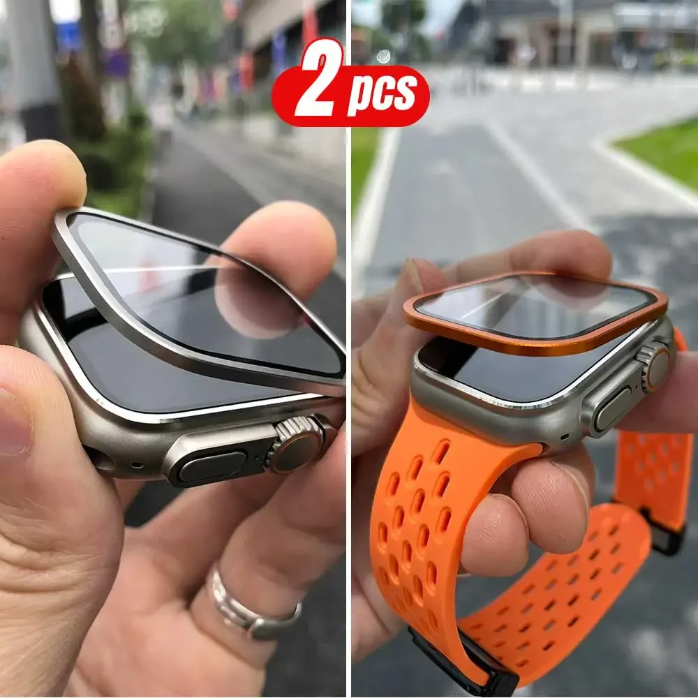 2PCS Titanium Metal Frame for  - Smart Watch Accessories ulasan dan harga