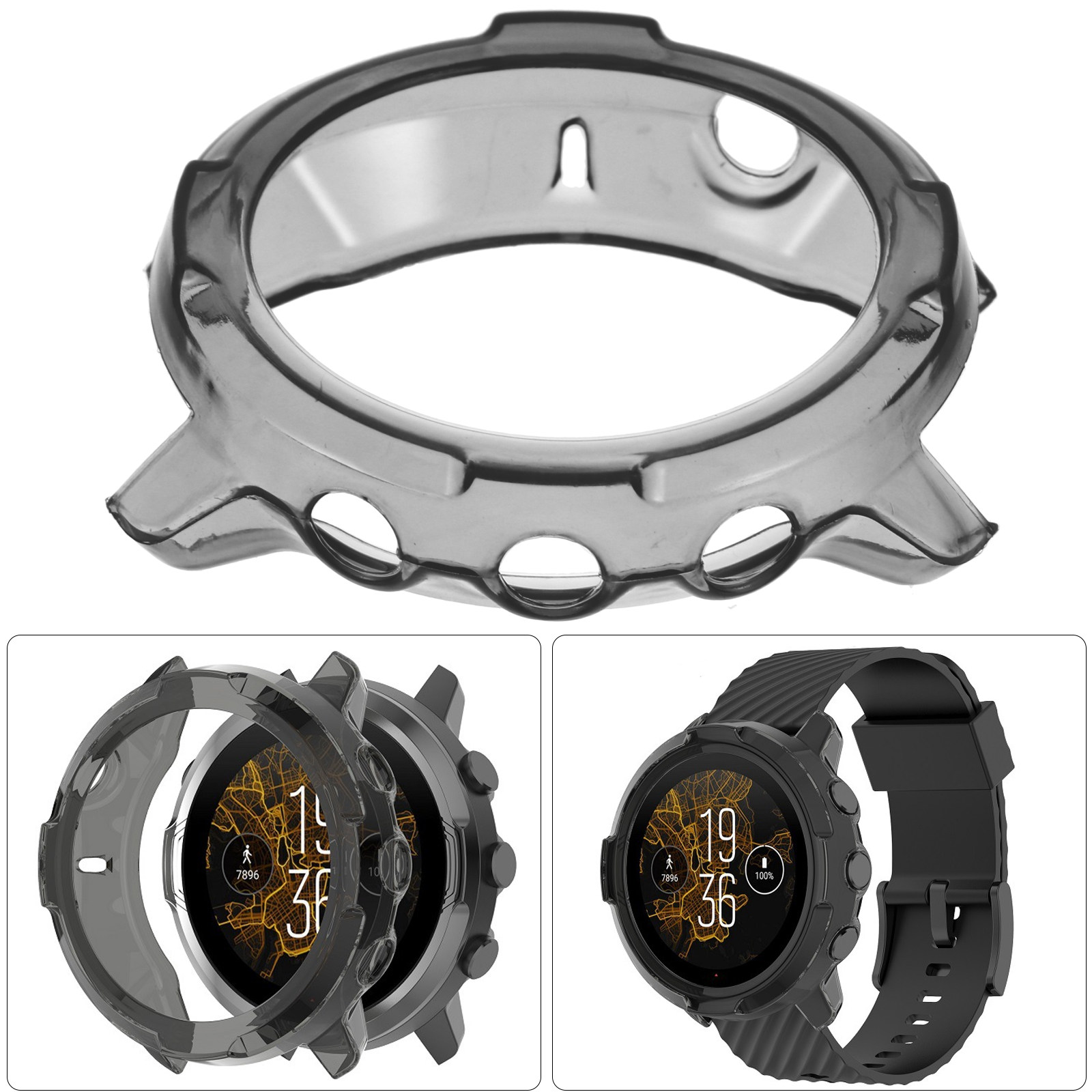 1Pcs Tpu Watch Case Protective - Smartwatch Watch Accessories ulasan dan harga