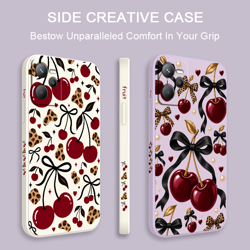 Leopard Print Cherries Phone C - Oppo A78 ulasan dan harga