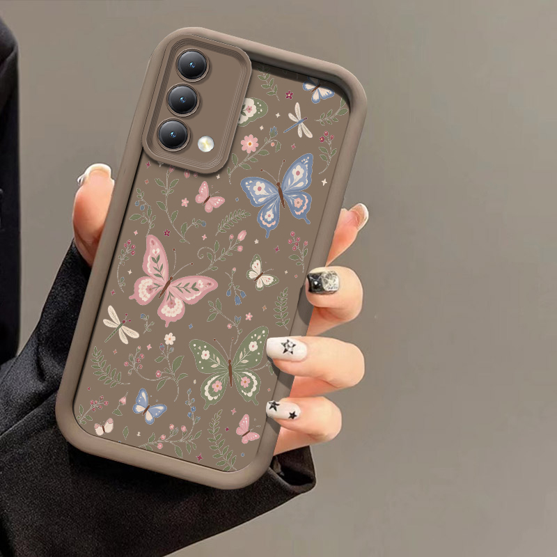 Flowers Butterfly Print Phone  - Realme C67 ulasan dan harga