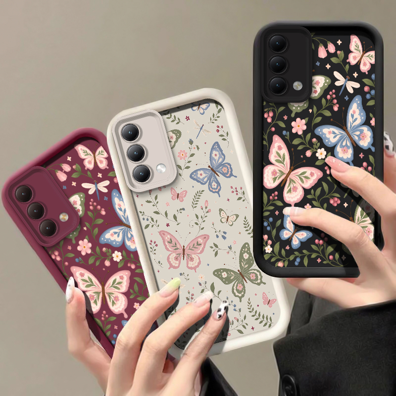 Flowers Butterfly Print Phone  - Realme C67 ulasan dan harga