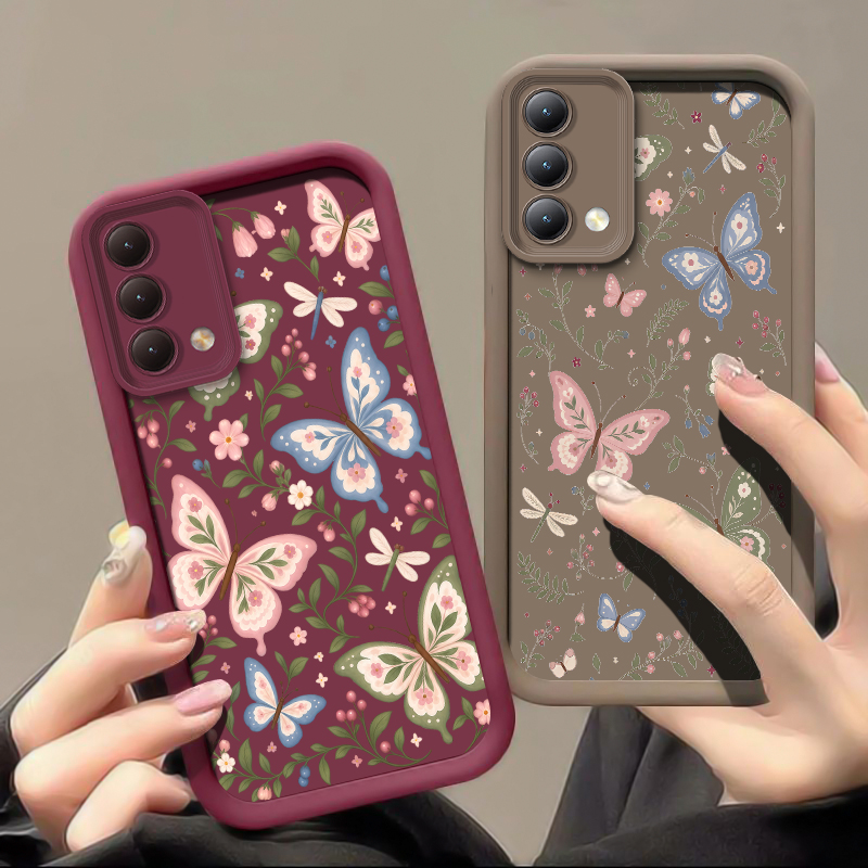 Flowers Butterfly Print Phone  - Realme C67 ulasan dan harga