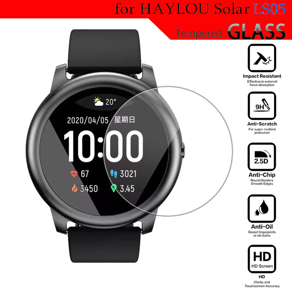 Tempered Glass For HayLou Sola - Smartwatch Watch Accessories ulasan dan harga