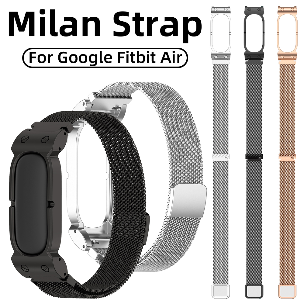Milanese Watch Band For Fitbit - Stainless Mesh Band ulasan dan harga