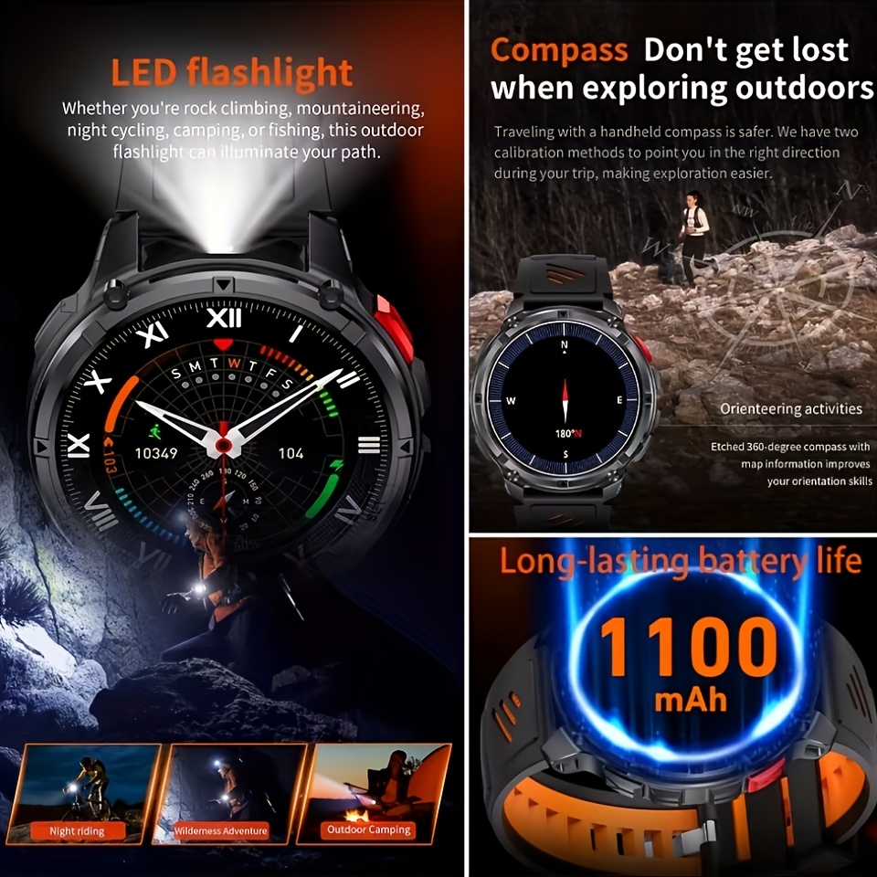 New T-REX3 Ultra 1100mAh Batte - Smartwatch Custom ulasan dan harga