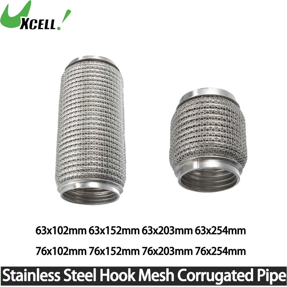 UXCELL Car Exhaust Flexible Pi - Stainless Mesh Band ulasan dan harga