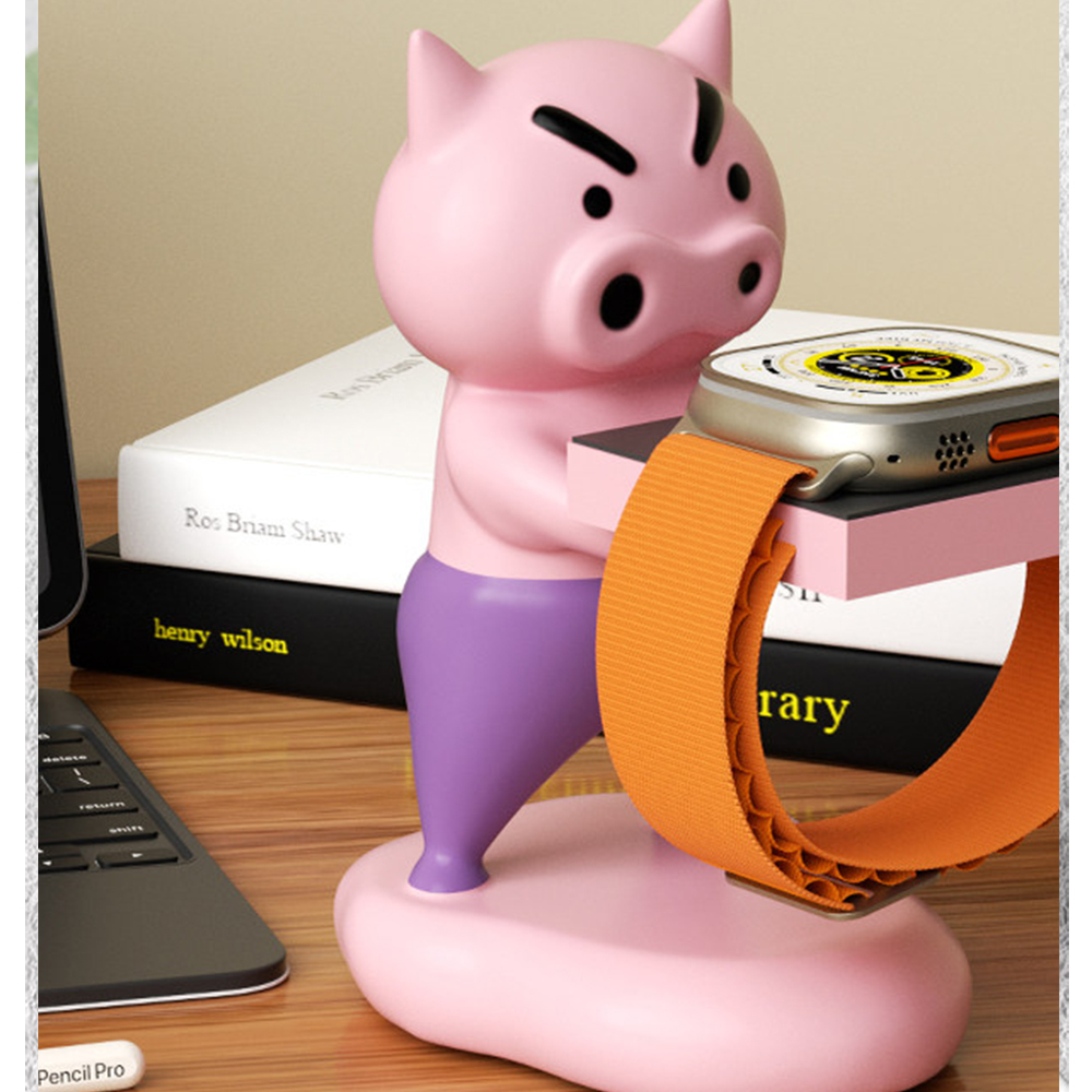 Cute Fashion Cartoon Pig Charg - Smartwatch Watch Accessories ulasan dan harga