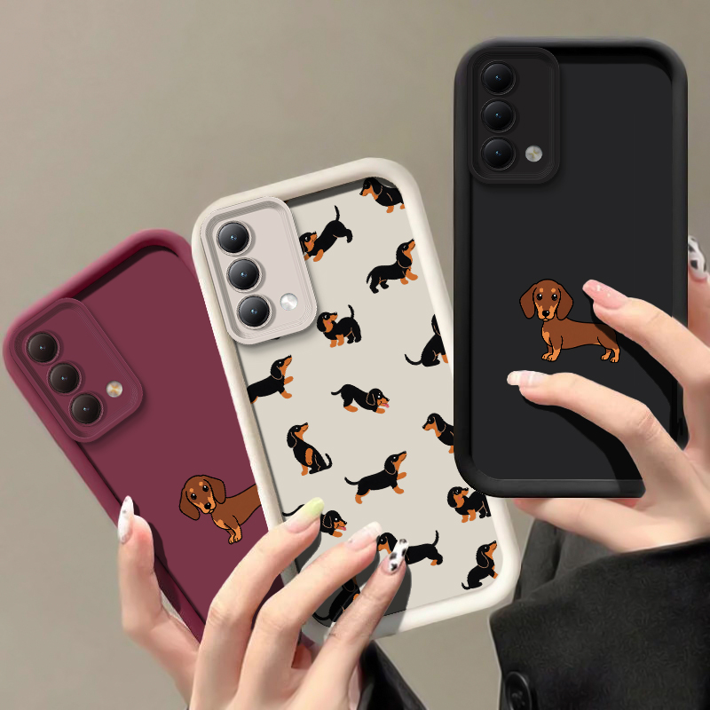 Dachshund Silhouette Dog Phone - Realme C67 ulasan dan harga