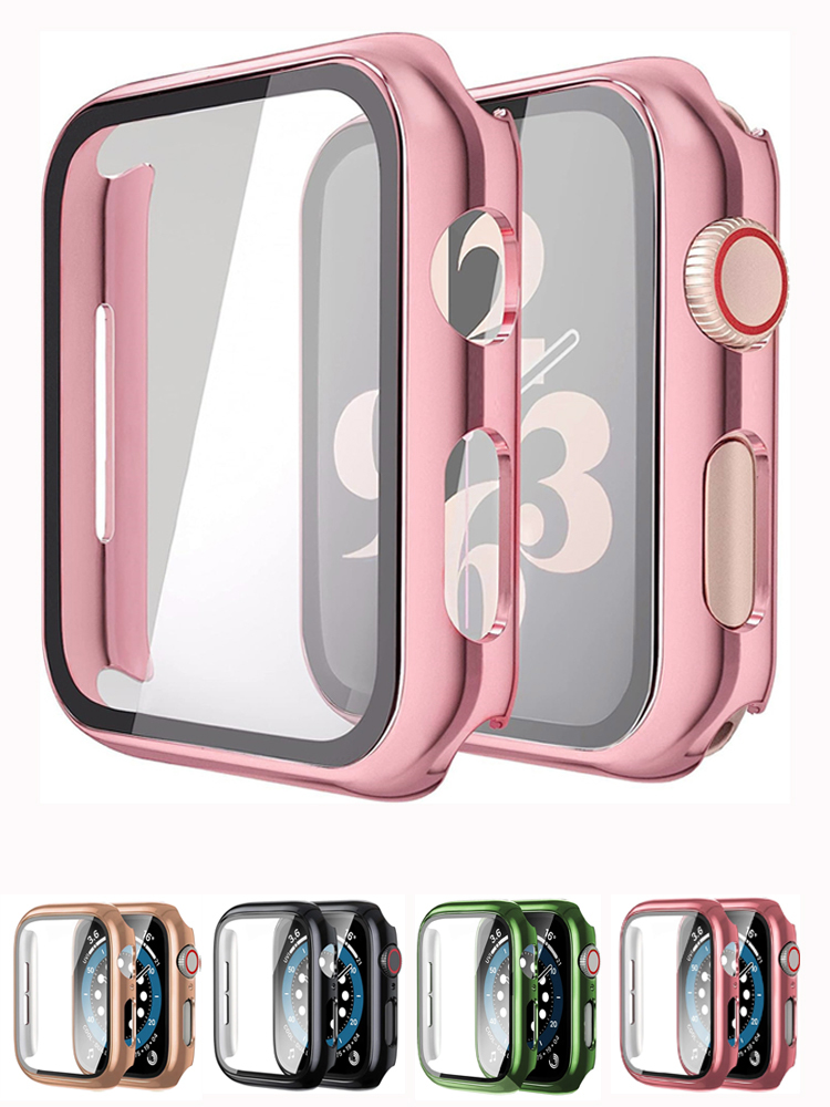 Glass+case For Apple Watch ban - Garmin Smartwatch Accessories ulasan dan harga