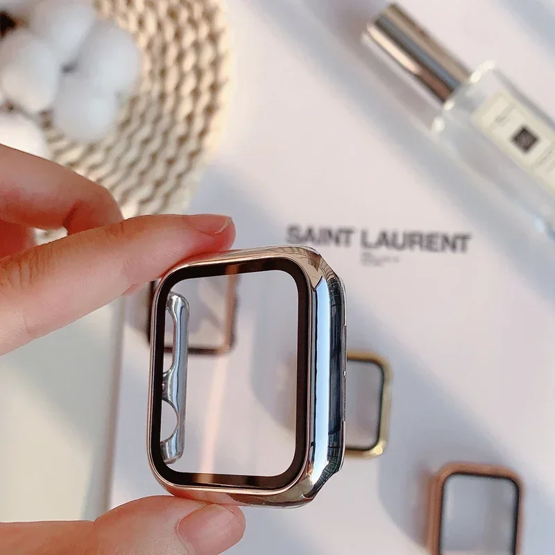 Glass+case For Apple Watch ban - Garmin Smartwatch Accessories ulasan dan harga