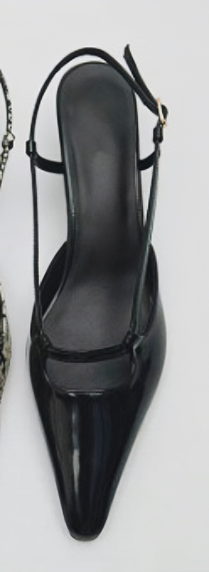 Women's Slingback Pointed Toe  - Leather Classic Strap ulasan dan harga