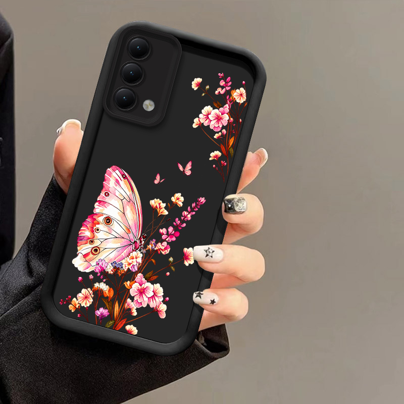 Printed Butterfly Flower Phone - Oppo A78 ulasan dan harga