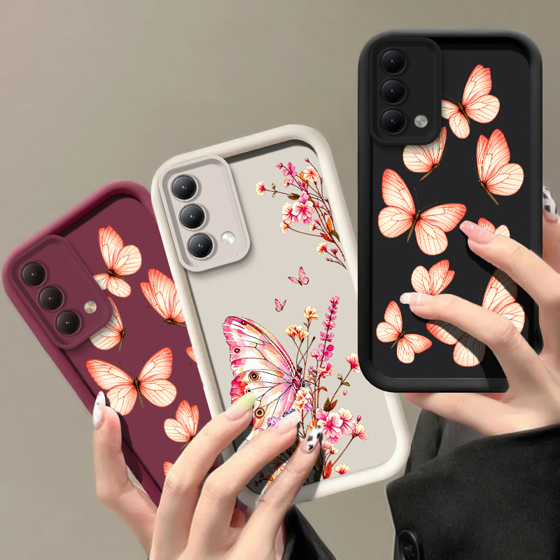 Printed Butterfly Flower Phone - Oppo A78 ulasan dan harga
