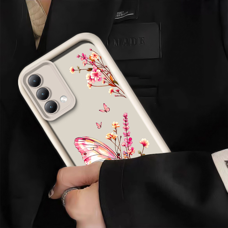 Printed Butterfly Flower Phone - Oppo A78 ulasan dan harga