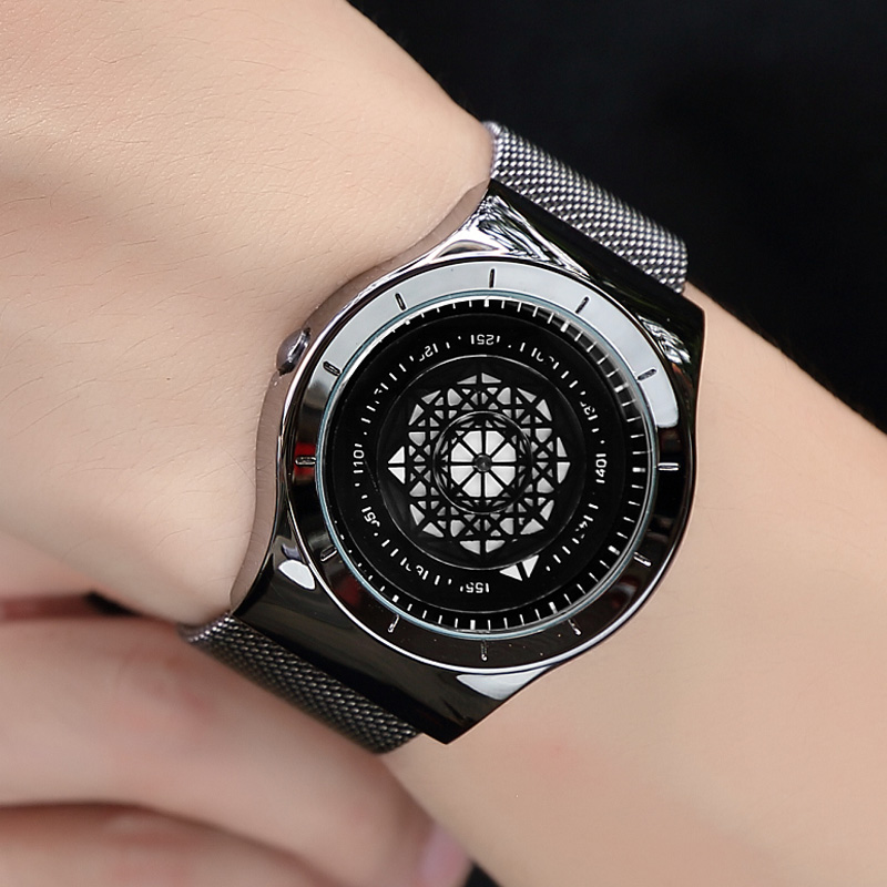 Geek Watches Men Minimalist Tu - Stainless Mesh Band ulasan dan harga